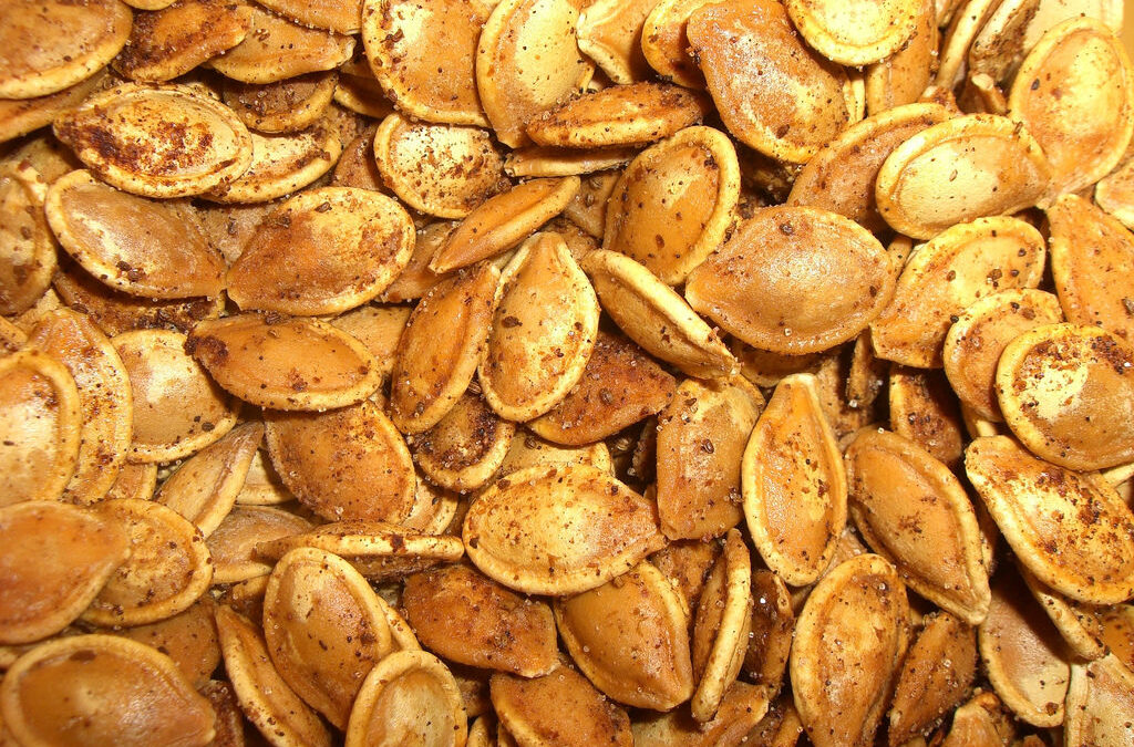 Toasted Pumpkin Seeds with Soysauce